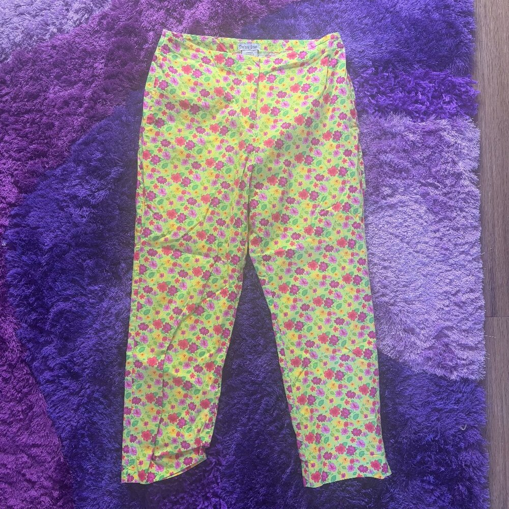 Chelsea Studio High-Rise Floral Pants